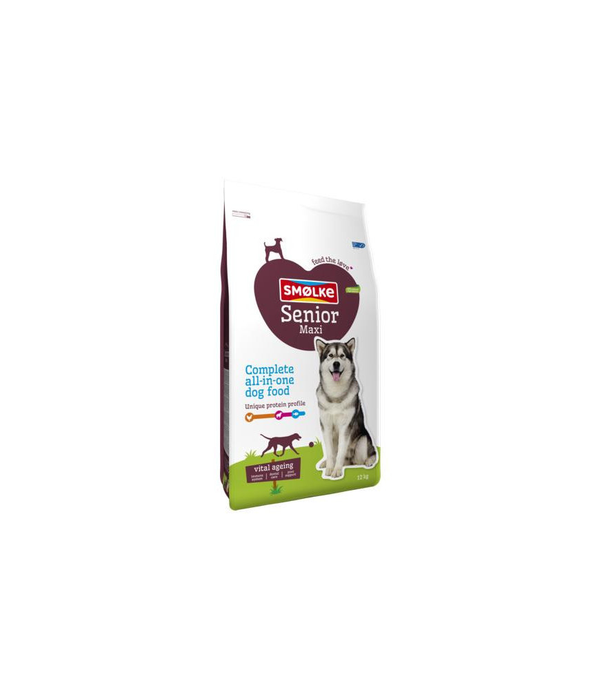 Smolke hond senior maxi 12kg