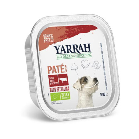 Yarrah pate rund/spirulina 150gr