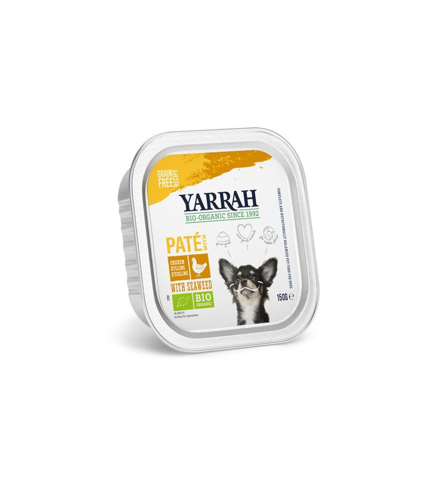 Yarrah pate kip/zeewier 150gr