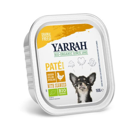 Yarrah pate kip/zeewier 150gr