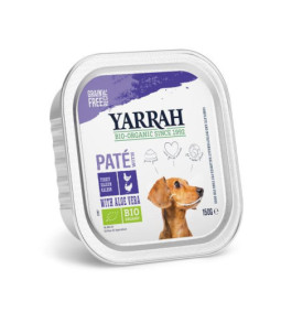 Yarrah bio hond nat kip/aloe 150