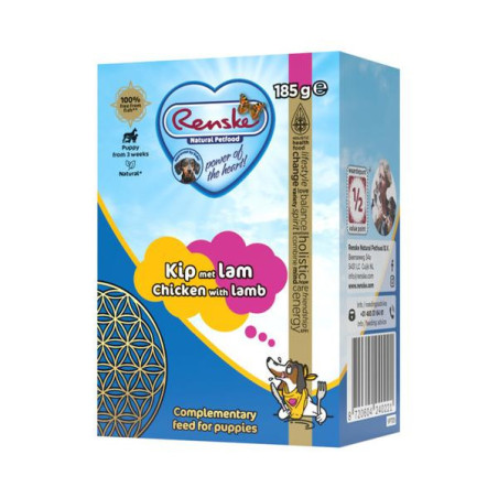 Renske tetra puppy kip/lam 185gr