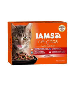 Iams mp land/sea collection 12x85gr