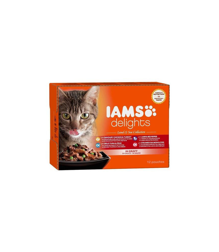 Iams mp land/sea collection 12x85gr