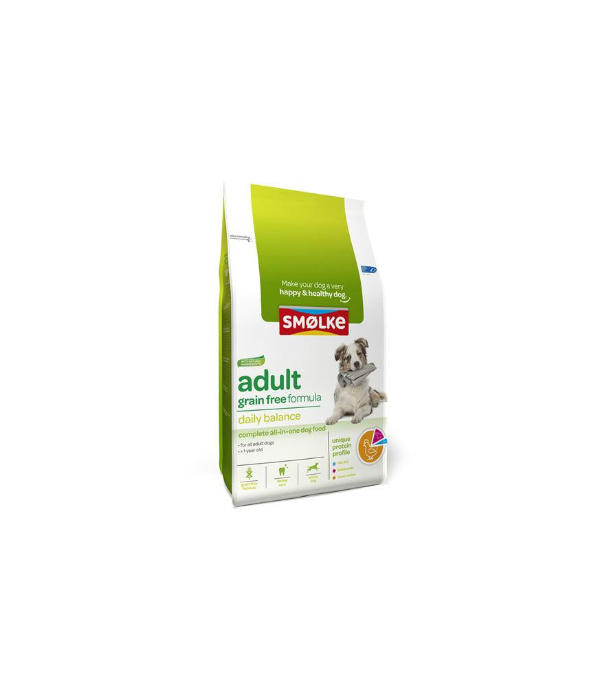 Smolke hond grain free 12kg