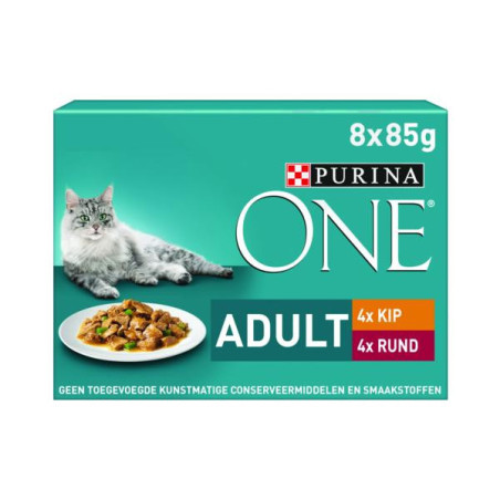 Purina one mp adult 8x85 gram