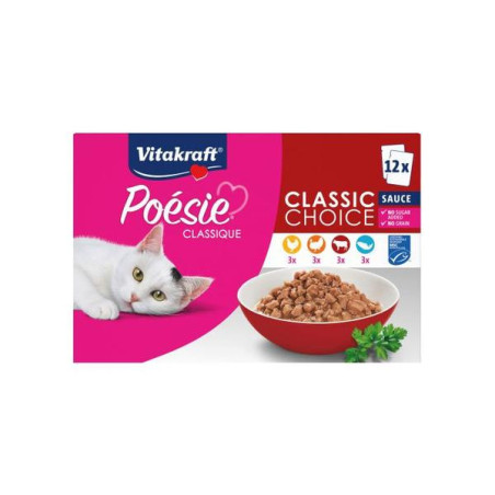 Poesie classic choice saus 12x85 gr