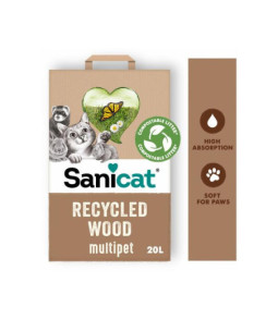 Sanicat houtkorrel 20 liter