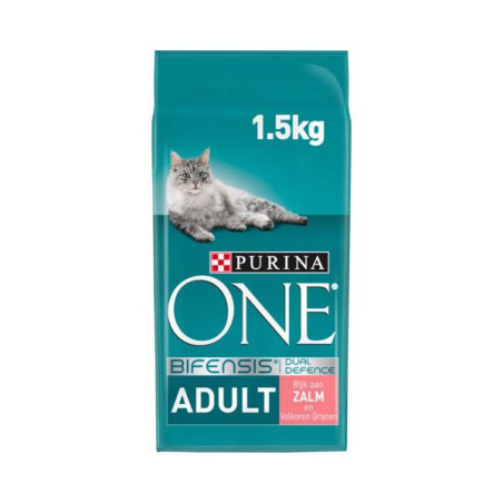 Purina one adult zalm 1.5kg