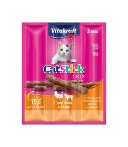 Vita catstick kalkoen/lam