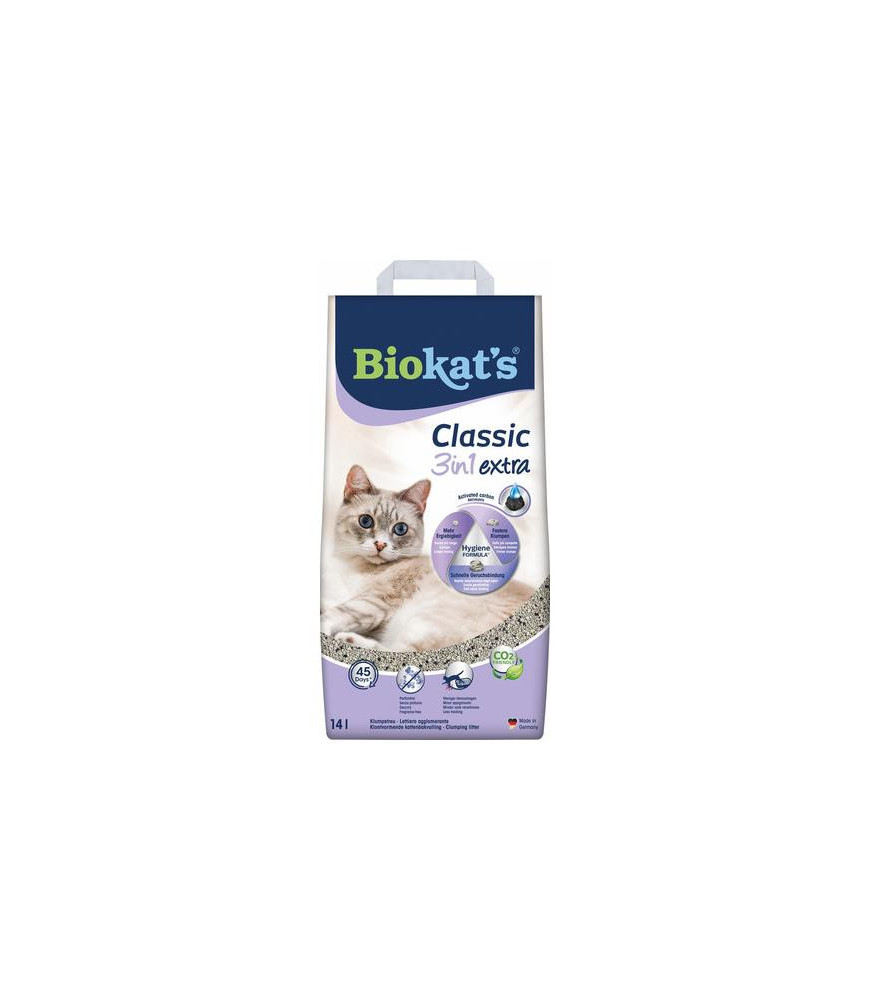 Biokat classic 3in1 extra 14ltr