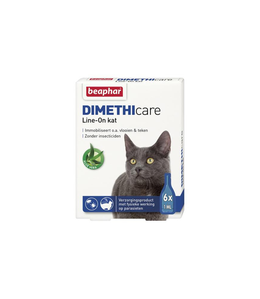 Beaphar dimethicare kat 6x1ml