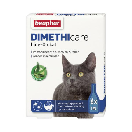 Beaphar dimethicare kat 6x1ml