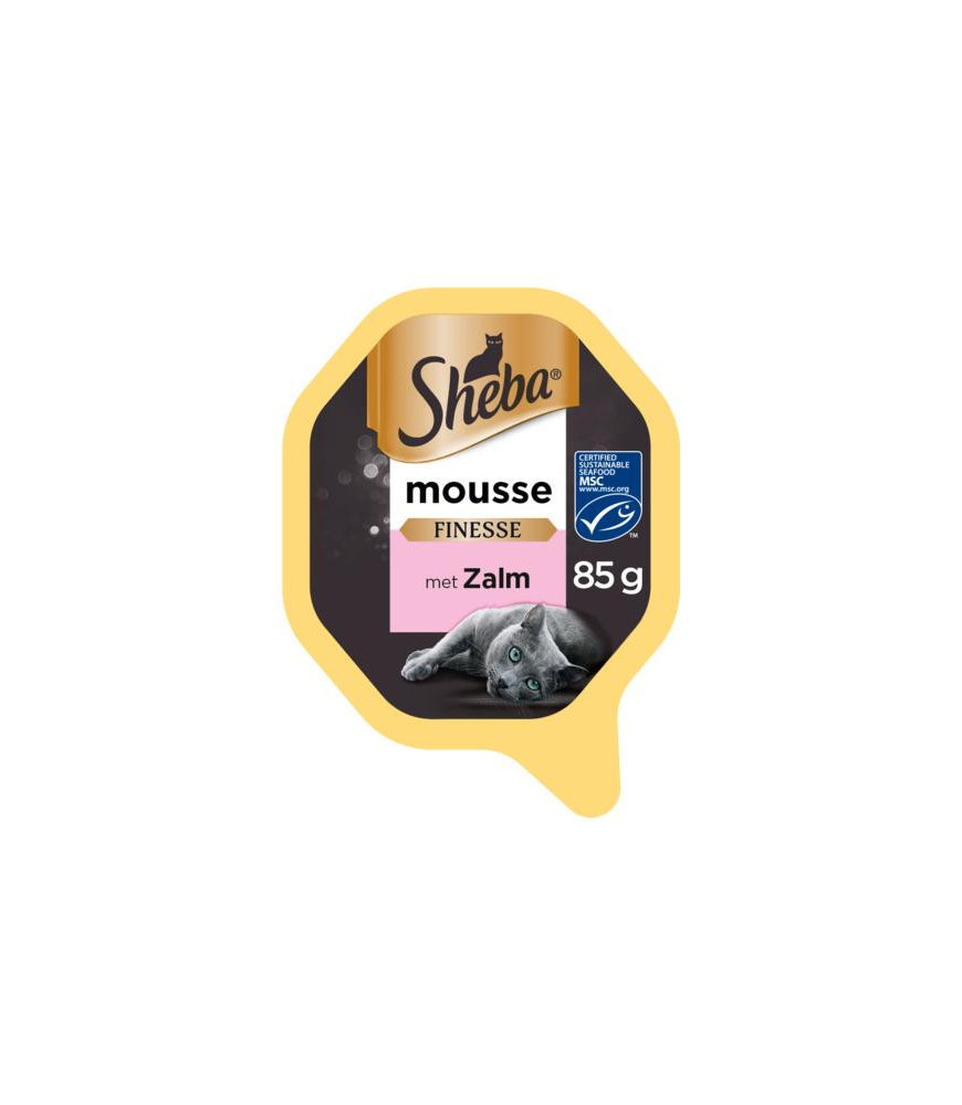 Sheba finesse mousse zalm 85gr