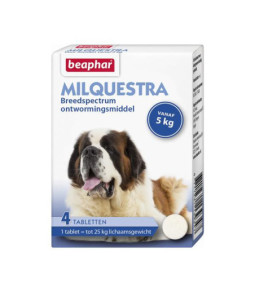 Milquestra hond 5-75 kg 4 tabl