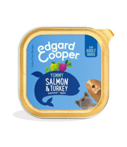 E&c hond kuipje zalm/kalkoen 150gr