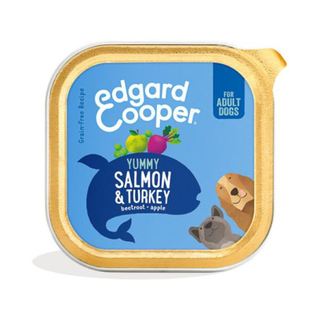 E&c hond kuipje zalm/kalkoen 150gr