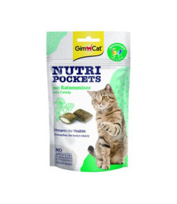 Gimcat nutri pockets met catnip 60g