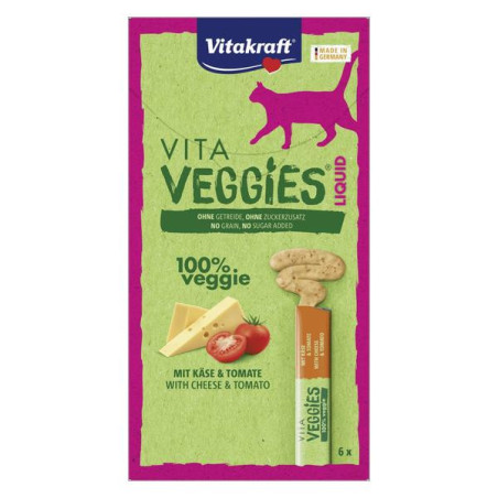 Vita veggies liquid kaas/tomaat 6st