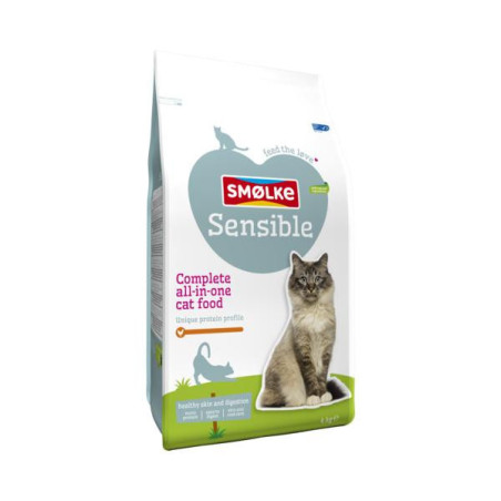 Smolke kat sensible kip 4kg