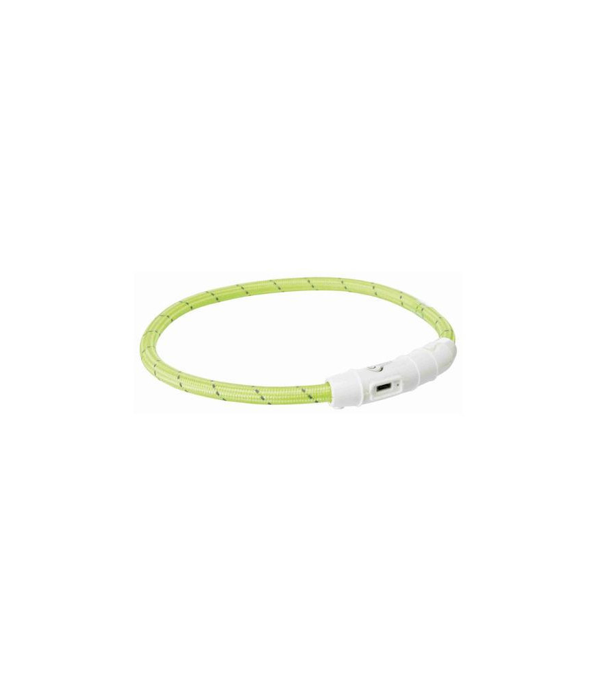 Flash lichtring usb groen xs-sm