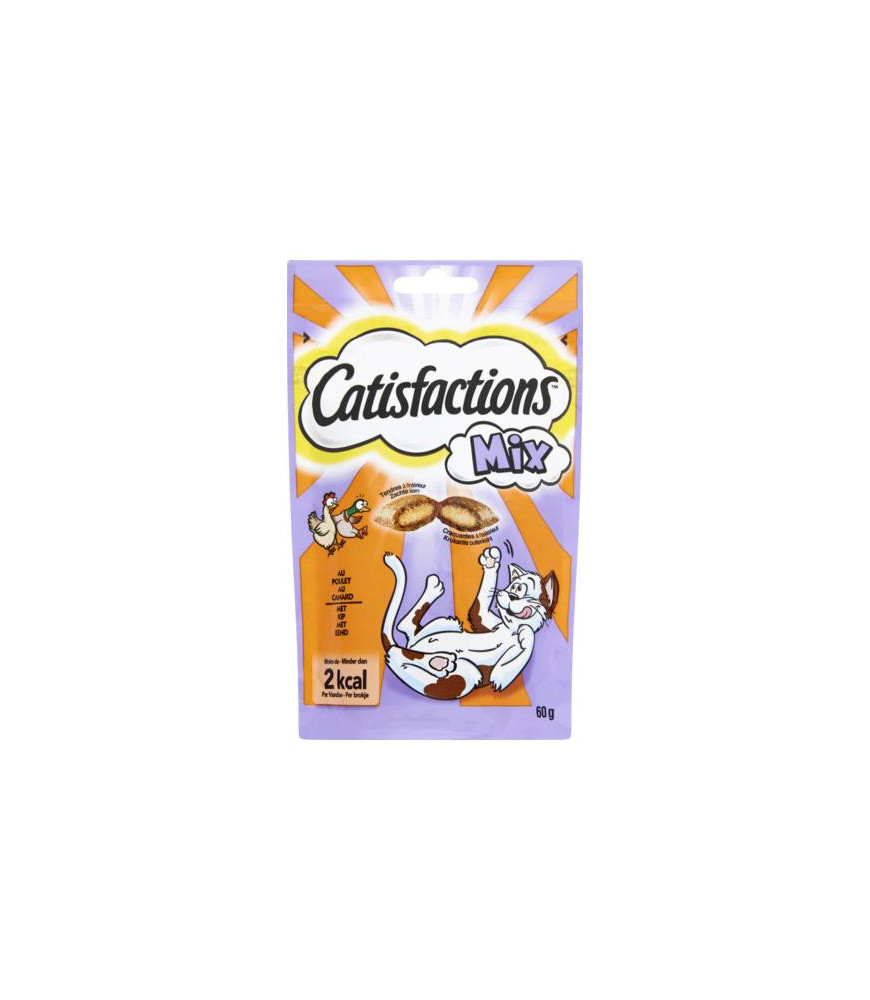 Catisfactions mix kip/eend 60gr