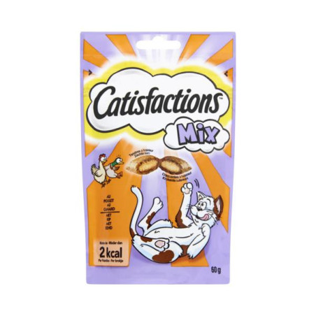 Catisfactions mix kip/eend 60gr