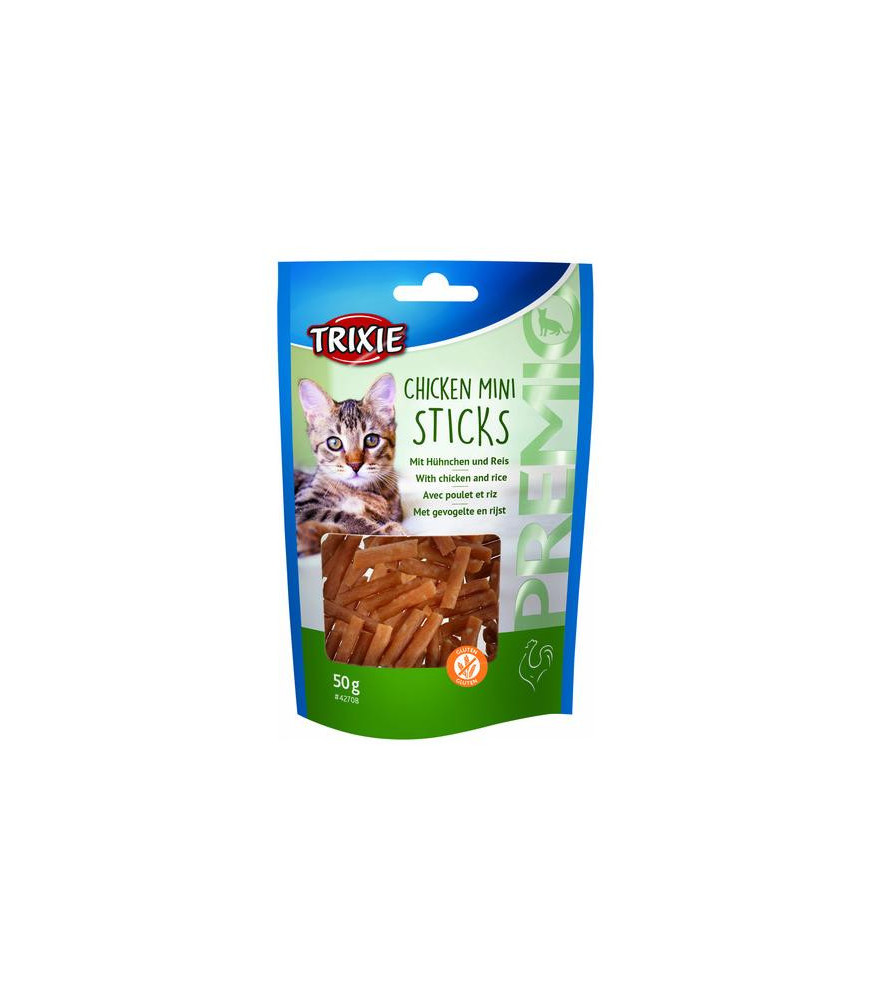 Premio kat kip mini sticks 50gr