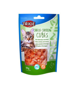 Premio kat kaas kip cubes 50gr