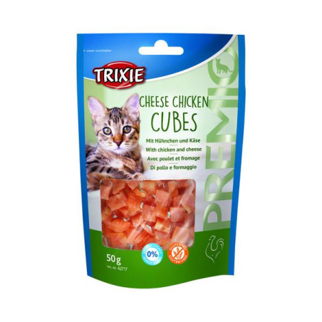 Premio kat kaas kip cubes 50gr