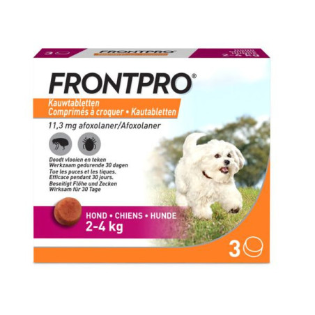 Frontpro hond sm 2-4 kg