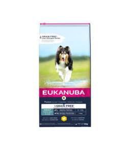 Eukanuba adult grain free lg kip 12