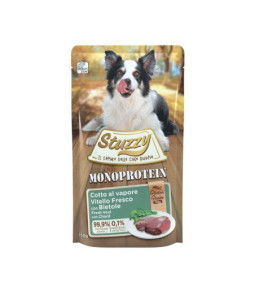 Stuzzy hond pouch mono kalf 150gr