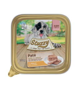 Stuzzy hond kuip pate pup kip 150gr