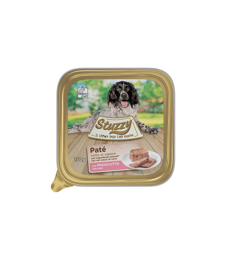 Stuzzy hond kuip pate ham 150gr