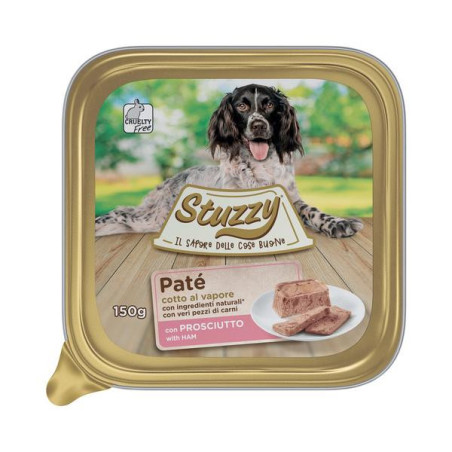 Stuzzy hond kuip pate ham 150gr