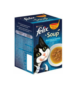 Felix soup original vis 6x85gr