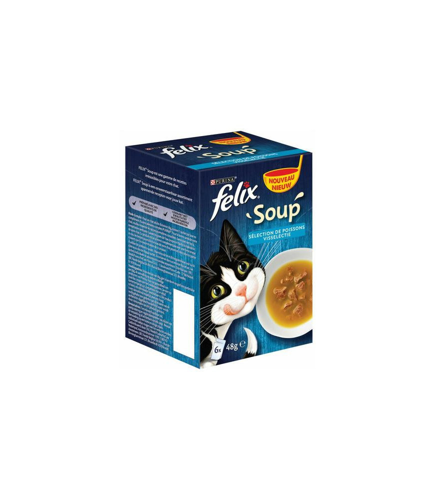 Felix soup original vis 6x85gr