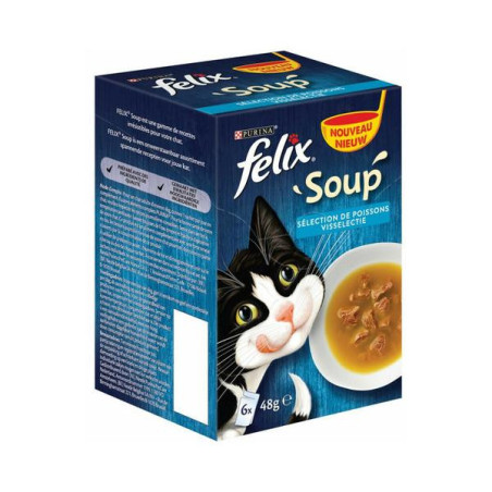 Felix soup original vis 6x85gr