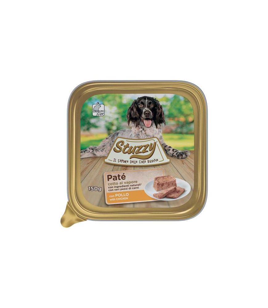 Stuzzy hond kuip pate kip 150gr