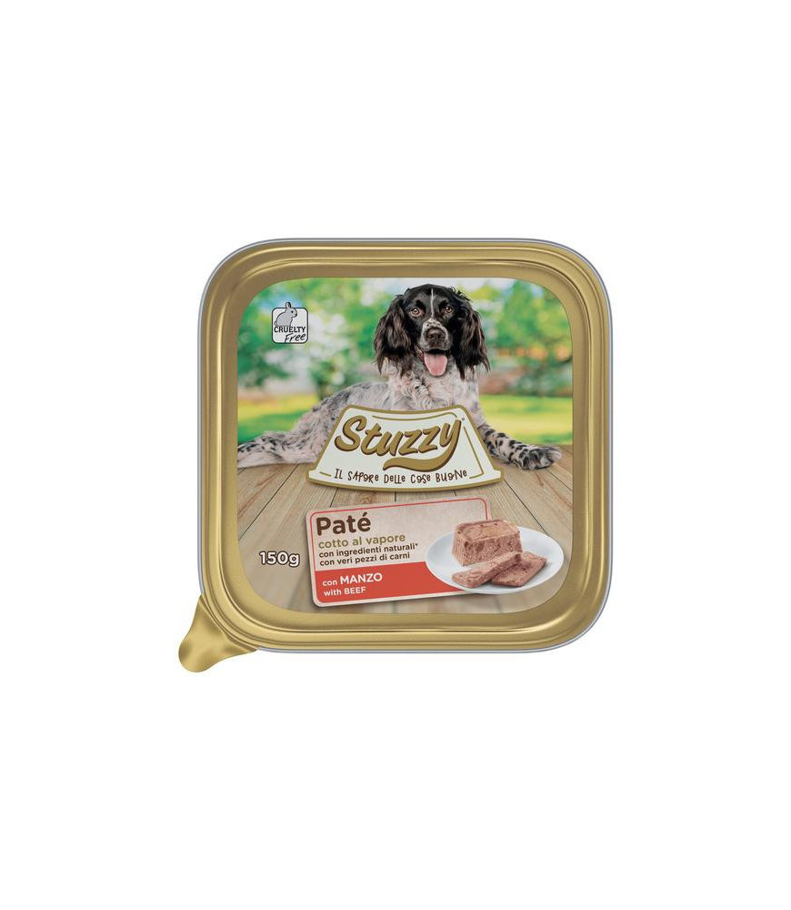 Stuzzy hond kuip pate rund 150gr