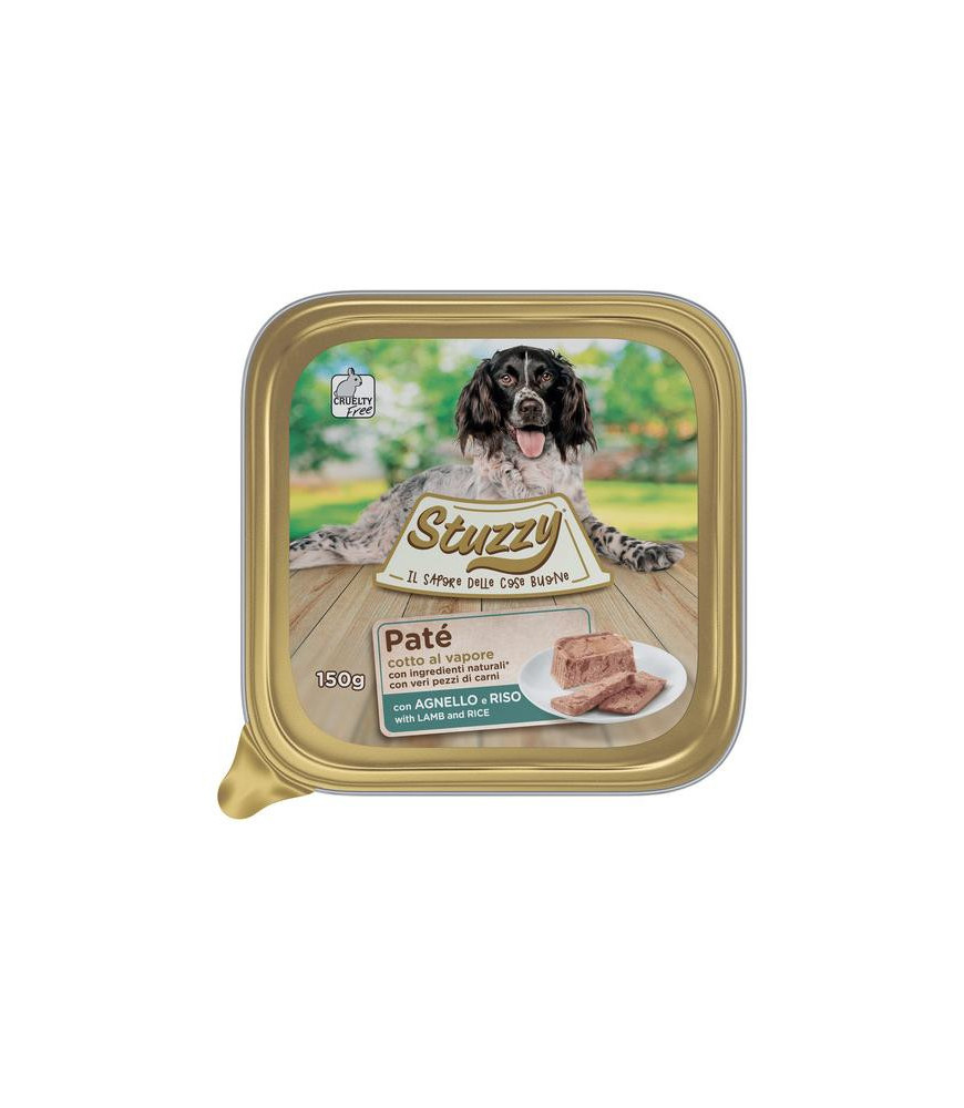 Stuzzy hond kuip pate lam 150gr