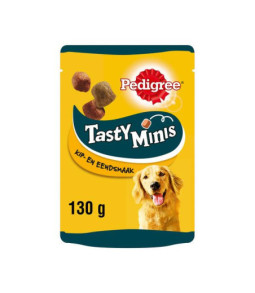 Pedigree tasty minis kip/eend 130gr