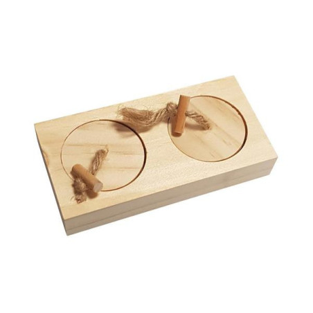 Houten sniffle puzzle cas