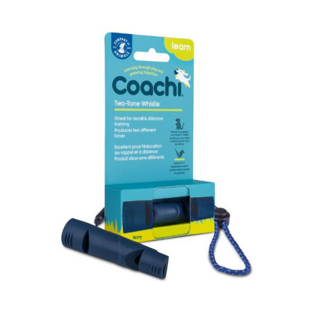 Coachi two tone whistle navy