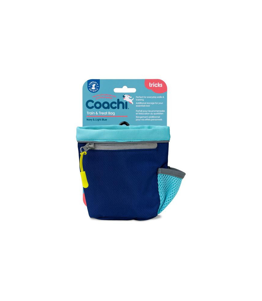 Coachi treatbag navy/lblauw