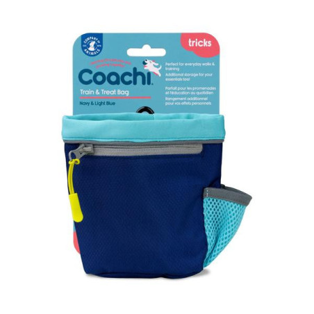 Coachi treatbag navy/lblauw