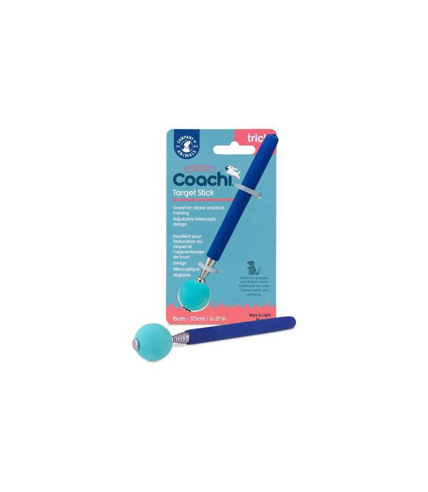 Coachi target stick navy/lblauw