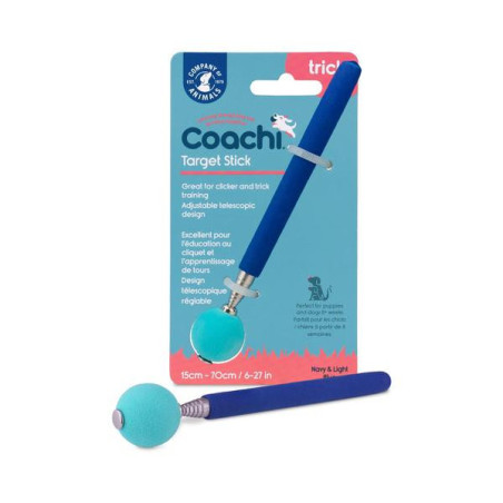 Coachi target stick navy/lblauw