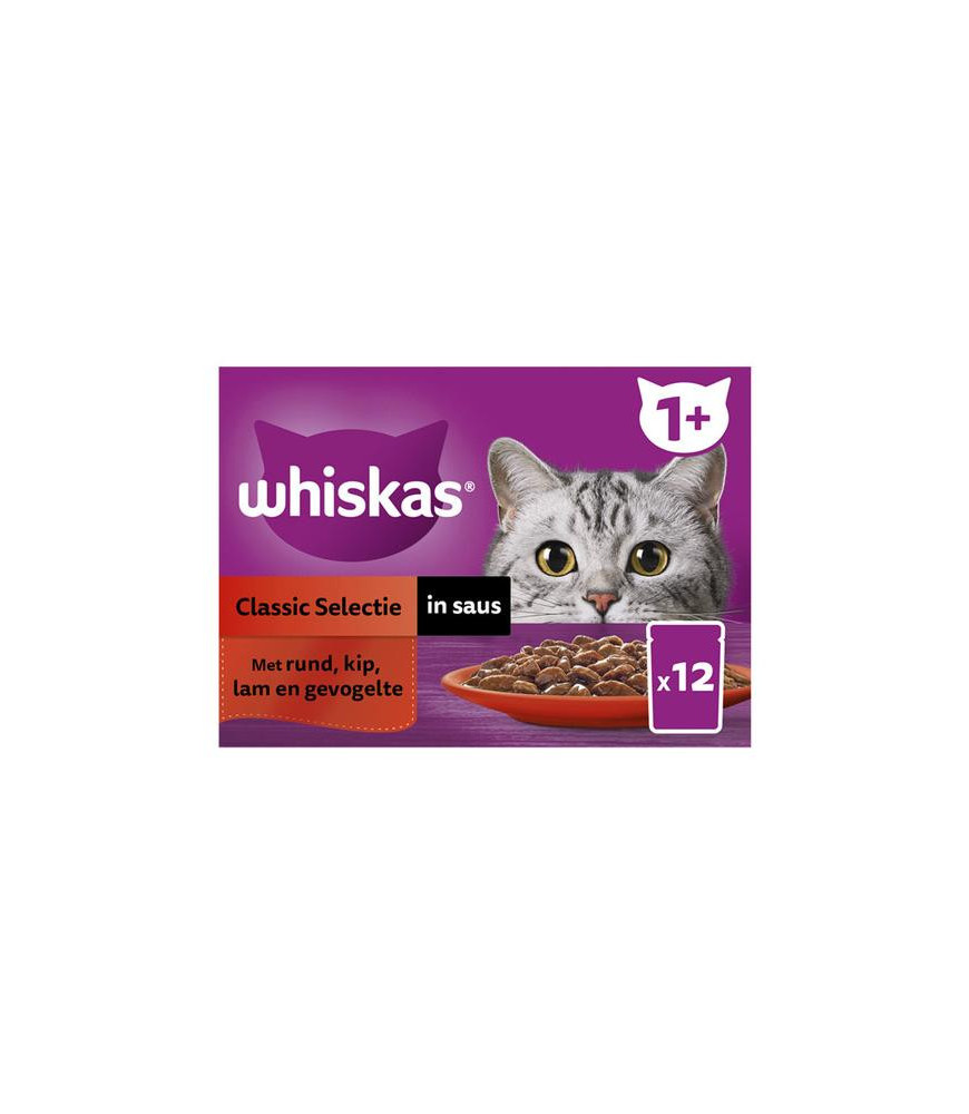 Whiskas mp classic selectie saus